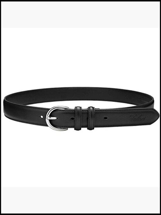 Genuine Leather Dress Belt with Single Prong Buckle main image 4